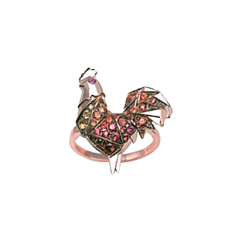 Diamond Ring Rooster